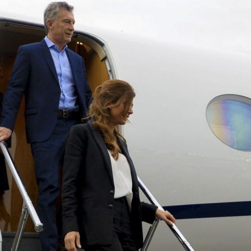 Denunciaron a Macri por usar el avión oficial para la marcha del 