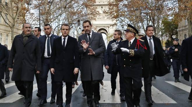 Macron promete que castigará a los violentos